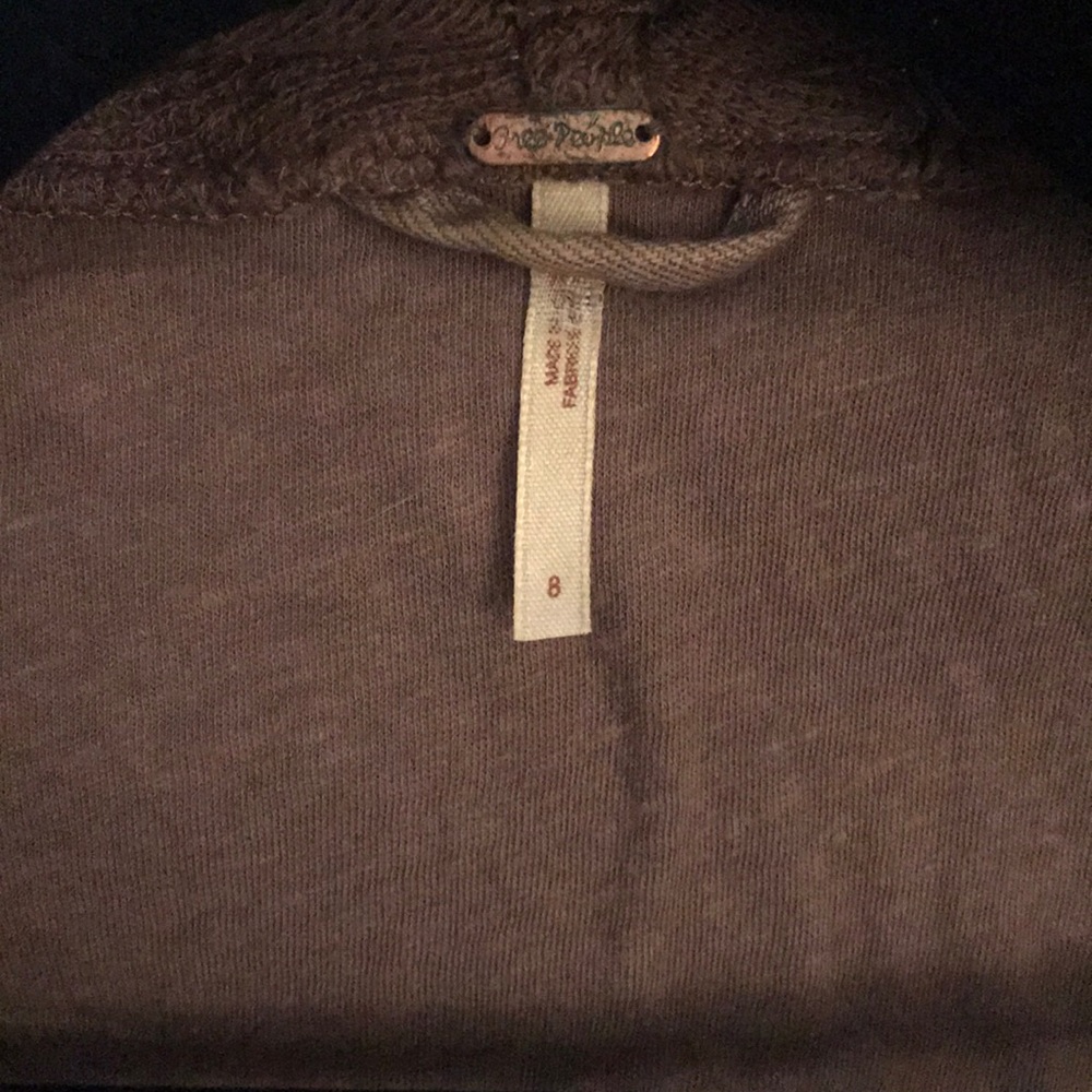 Free People drape front jacket - Picture 3 of 3